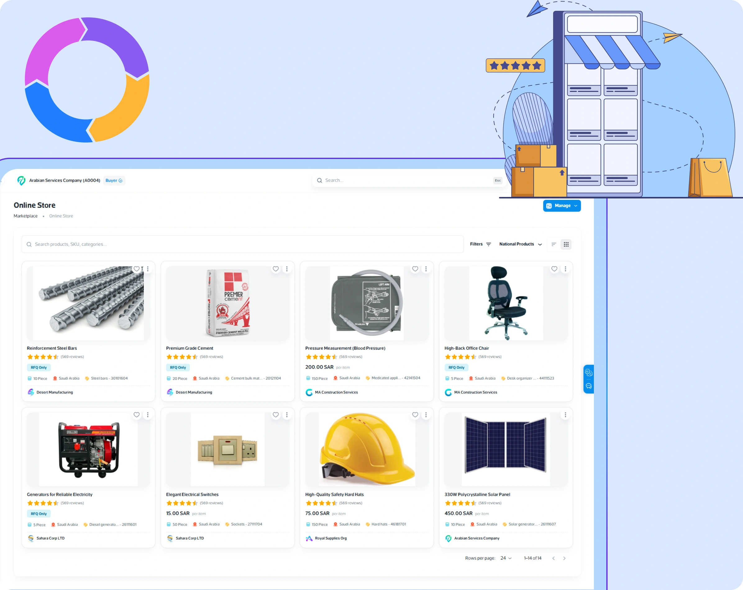 Jazalla Marketplace Online Store — retail storefront and product discovery